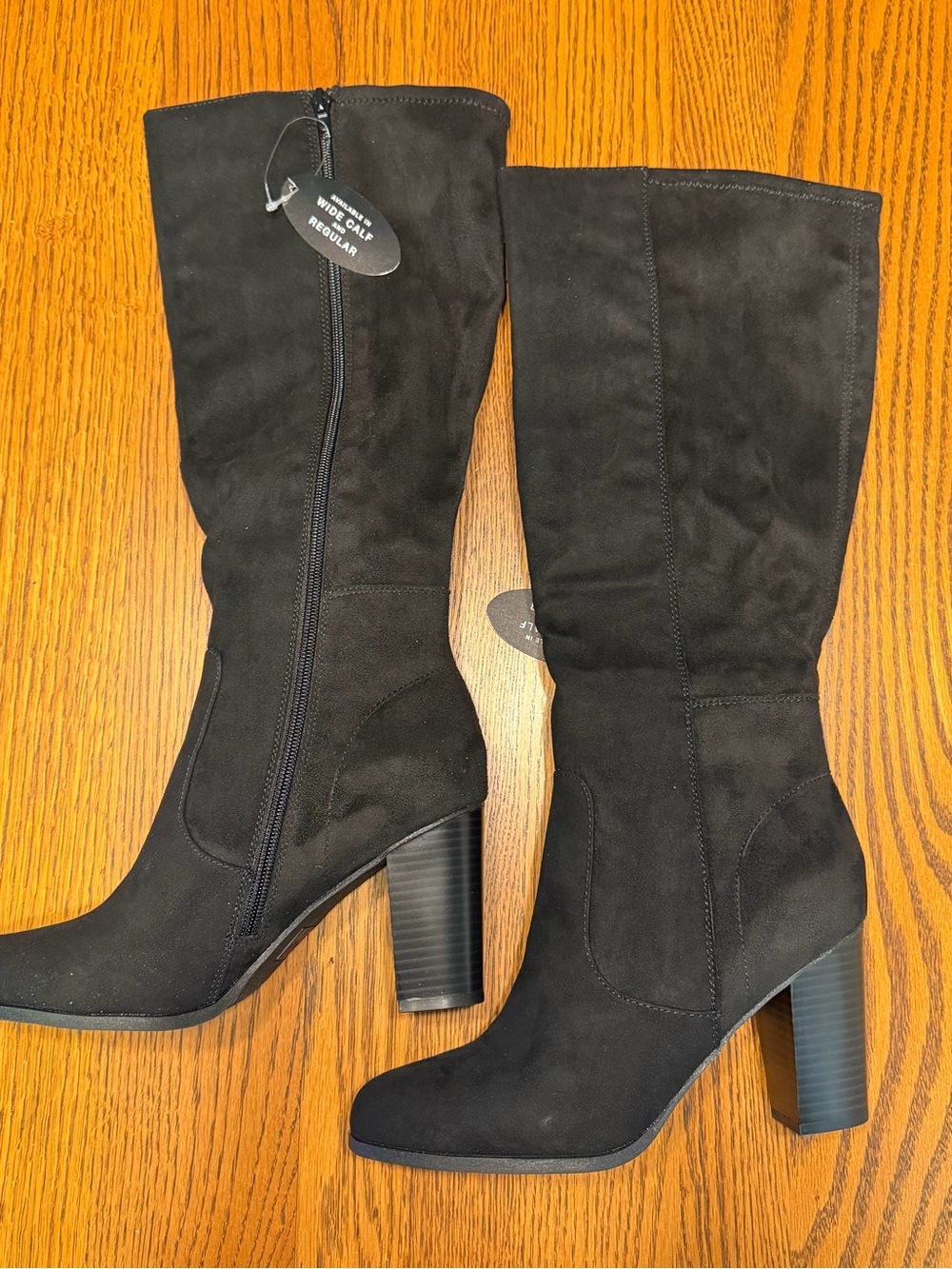 NEW Style & Co Addyy Black Knee High Boots Women’s 8.5M NIB